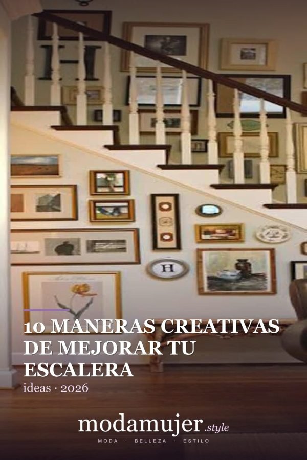 10 maneras creativas de mejorar tu escalera