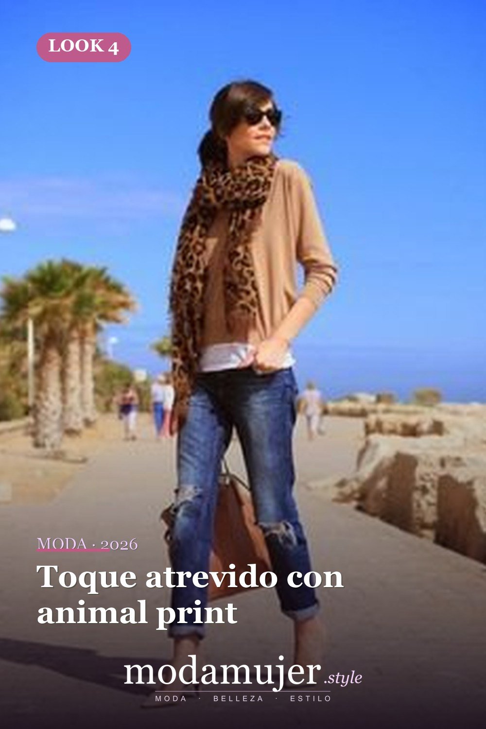 Toque atrevido con animal print — Cómo usar zapatos de tacón de gatito: las 13 mejores ideas