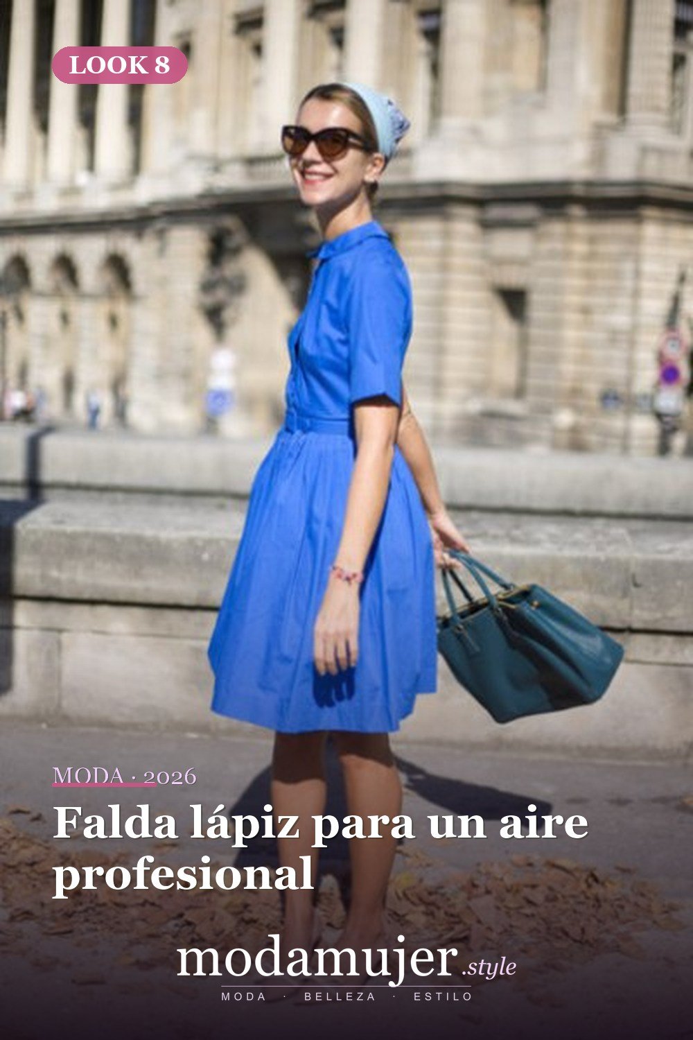 Falda lápiz para un aire profesional — Cómo usar zapatos de tacón de gatito: las 13 mejores ideas