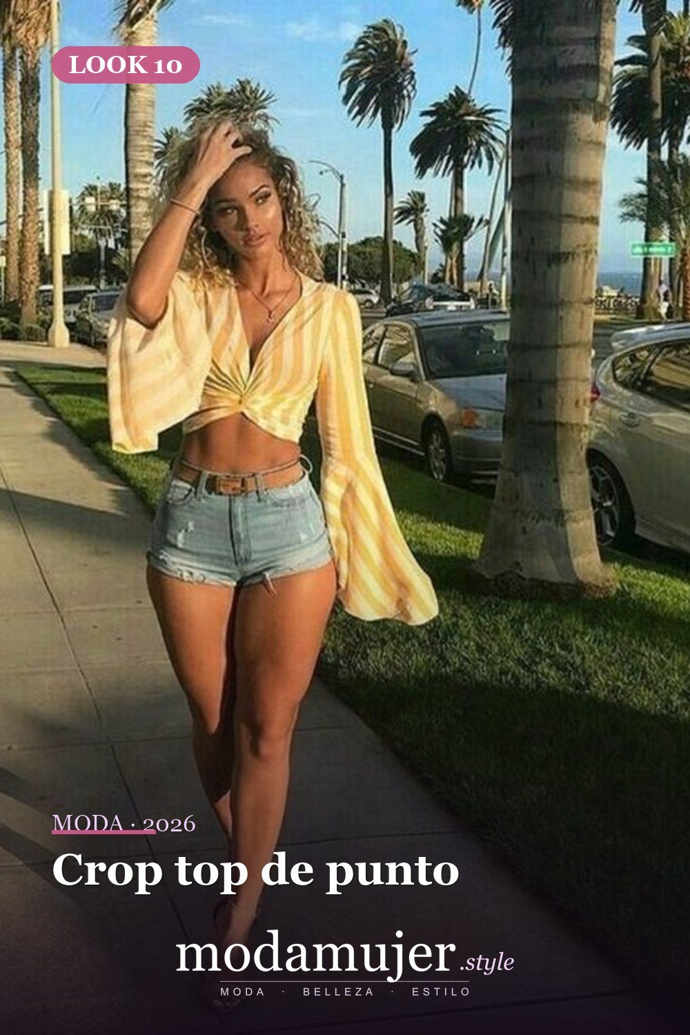 Crop top de punto — 15 Crop tops que toda chica debe tener en su armario