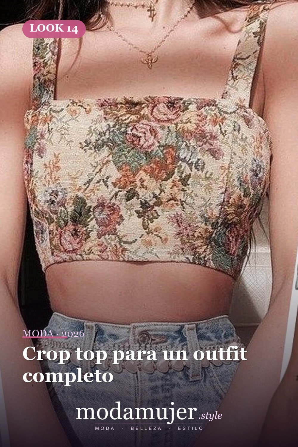 Crop top para un outfit completo — 15 Crop tops que toda chica debe tener en su armario