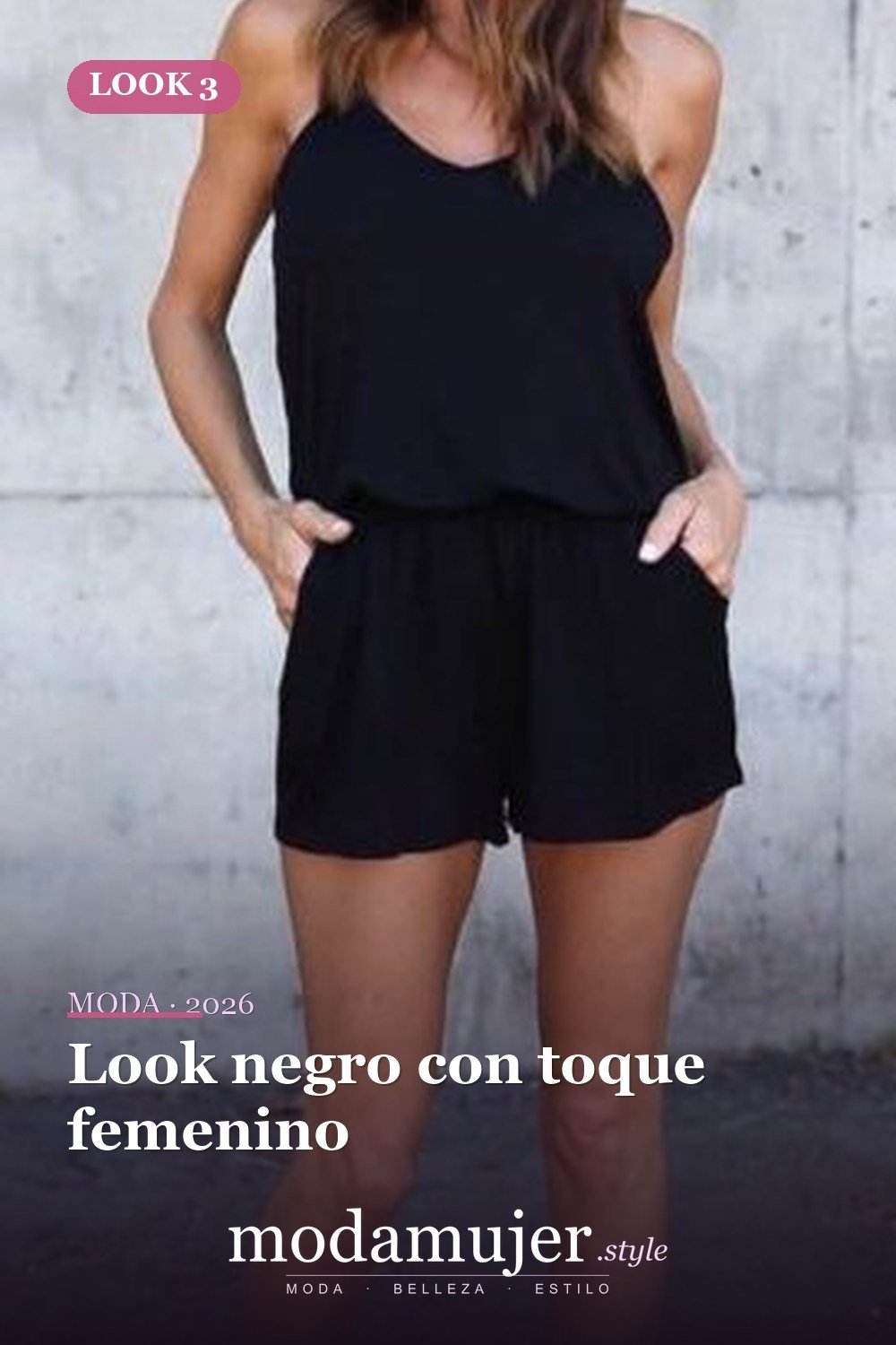 Look negro con toque femenino — 15 looks total black que debes usar para lucir radiante