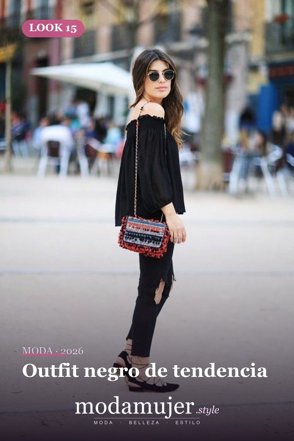 Outfit negro de tendencia — 15 looks total black que debes usar para lucir radiante