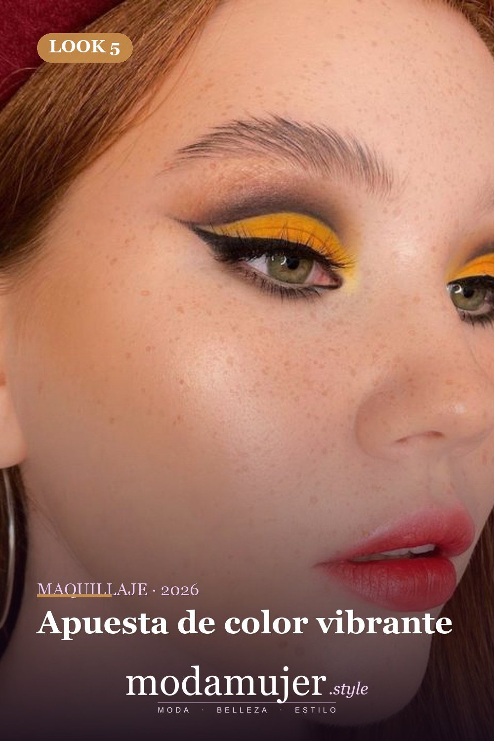 Apuesta de color vibrante — 15 Maquillajes de ensueño perfectos para robar miradas