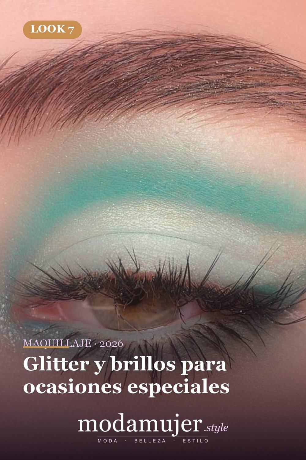 Glitter y brillos para ocasiones especiales — 15 Maquillajes de ensueño perfectos para robar miradas