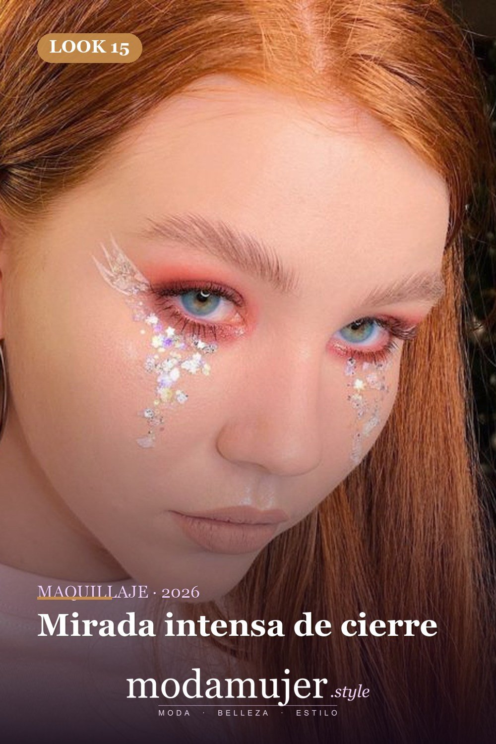 Mirada intensa de cierre — 15 Maquillajes de ensueño perfectos para robar miradas