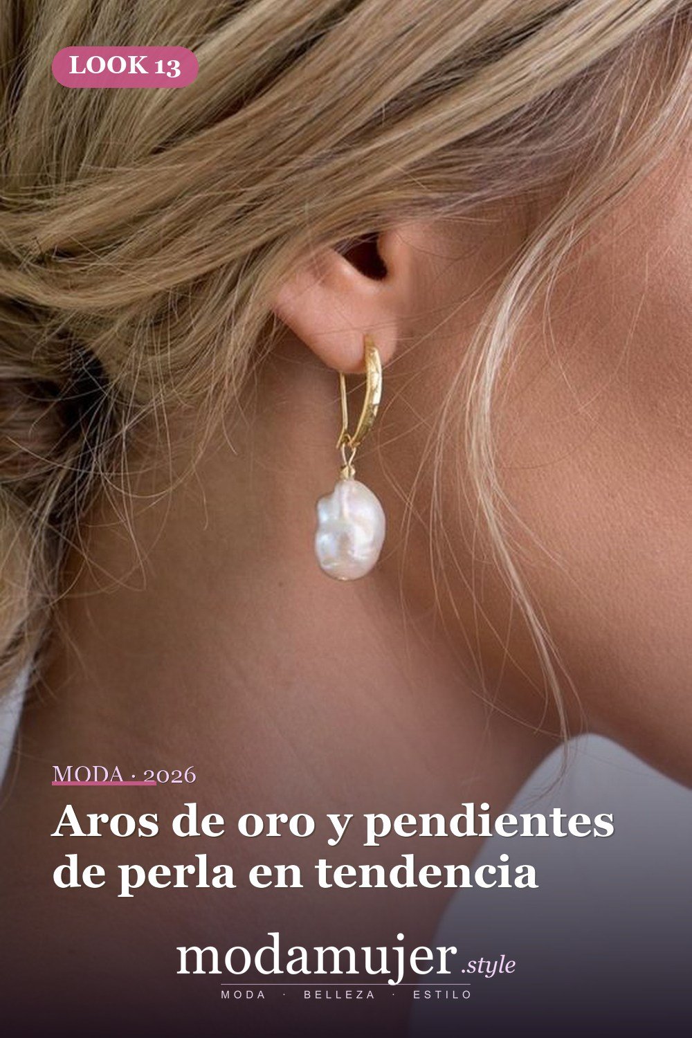 Aros de oro y pendientes de perla en tendencia — 16 ideas de joyas de perlas barrocas vanguardistas para 2026