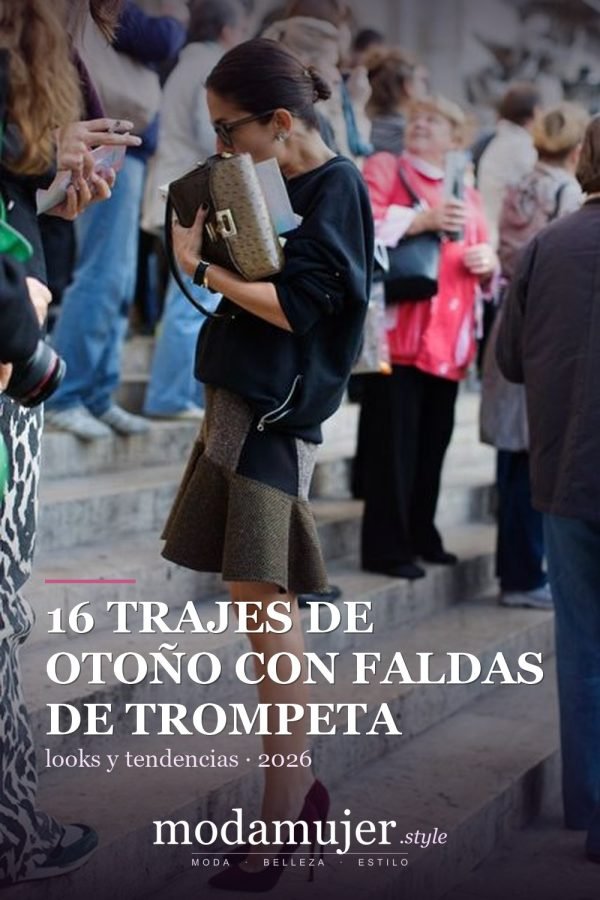 16 trajes de otoño con faldas de trompeta para 2026