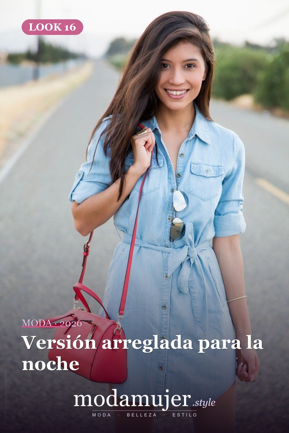 Versión arreglada para la noche — 18 formas simples de usar un vestido camisero