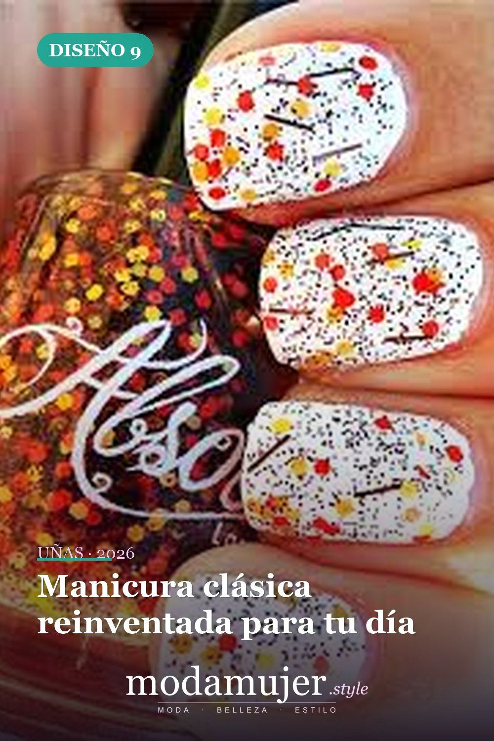 Manicura clásica reinventada para tu día — 18 increíbles ideas de diseños de uñas para cumpleaños