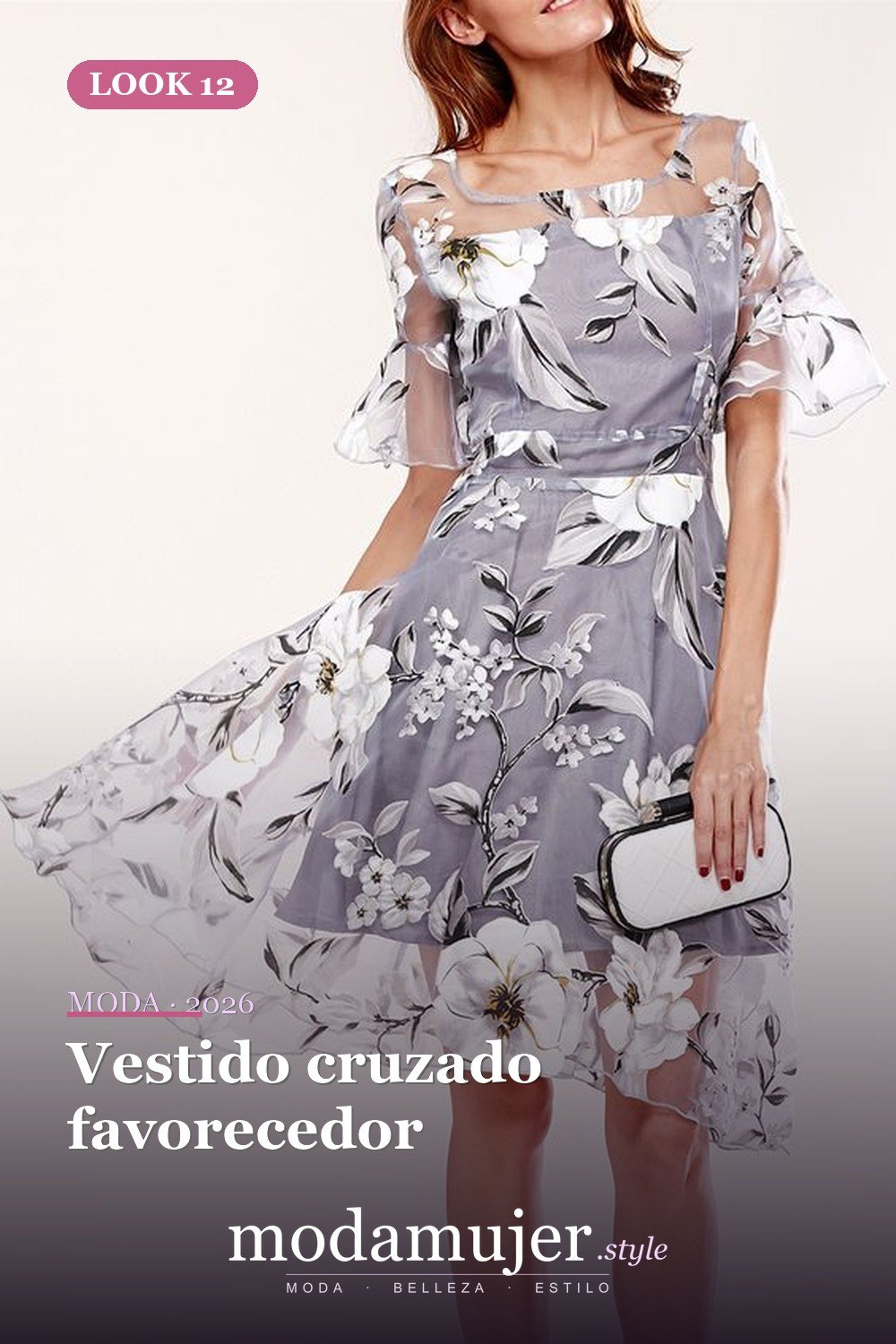 Vestido cruzado favorecedor — 19 fabulosos looks para la madre de la novia