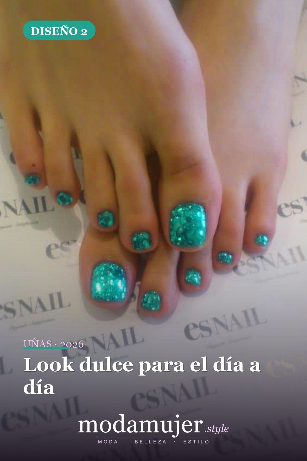 Look dulce para el día a día — 20 adorables diseños de uñas para los pies fáciles 2026
