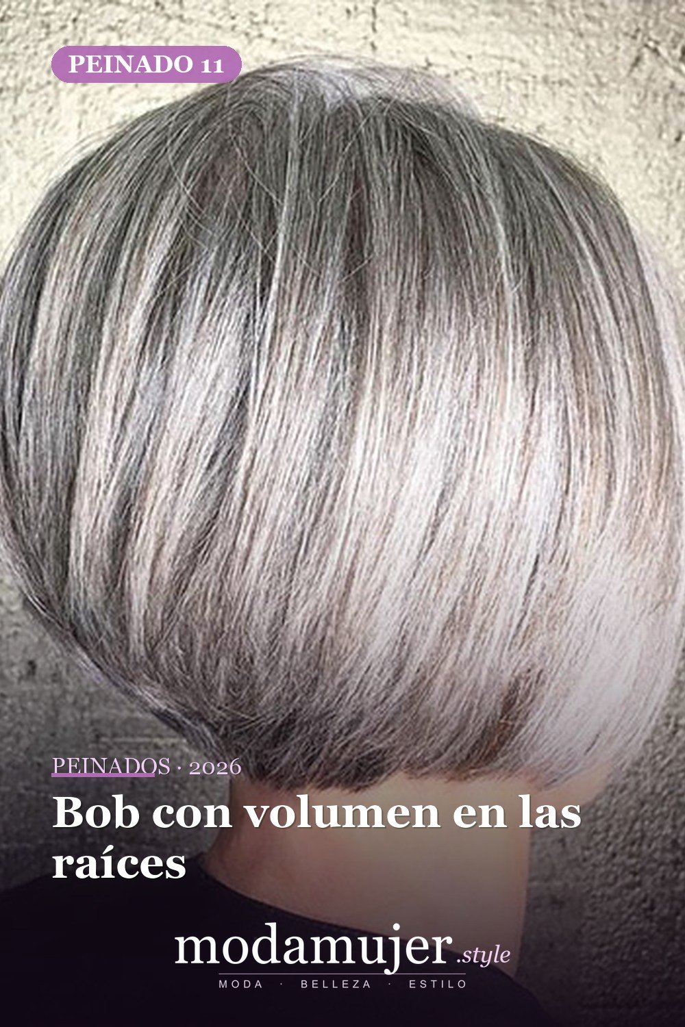 Bob con volumen en las raíces — 20 cortes de pelo cortos Bob para mujeres
