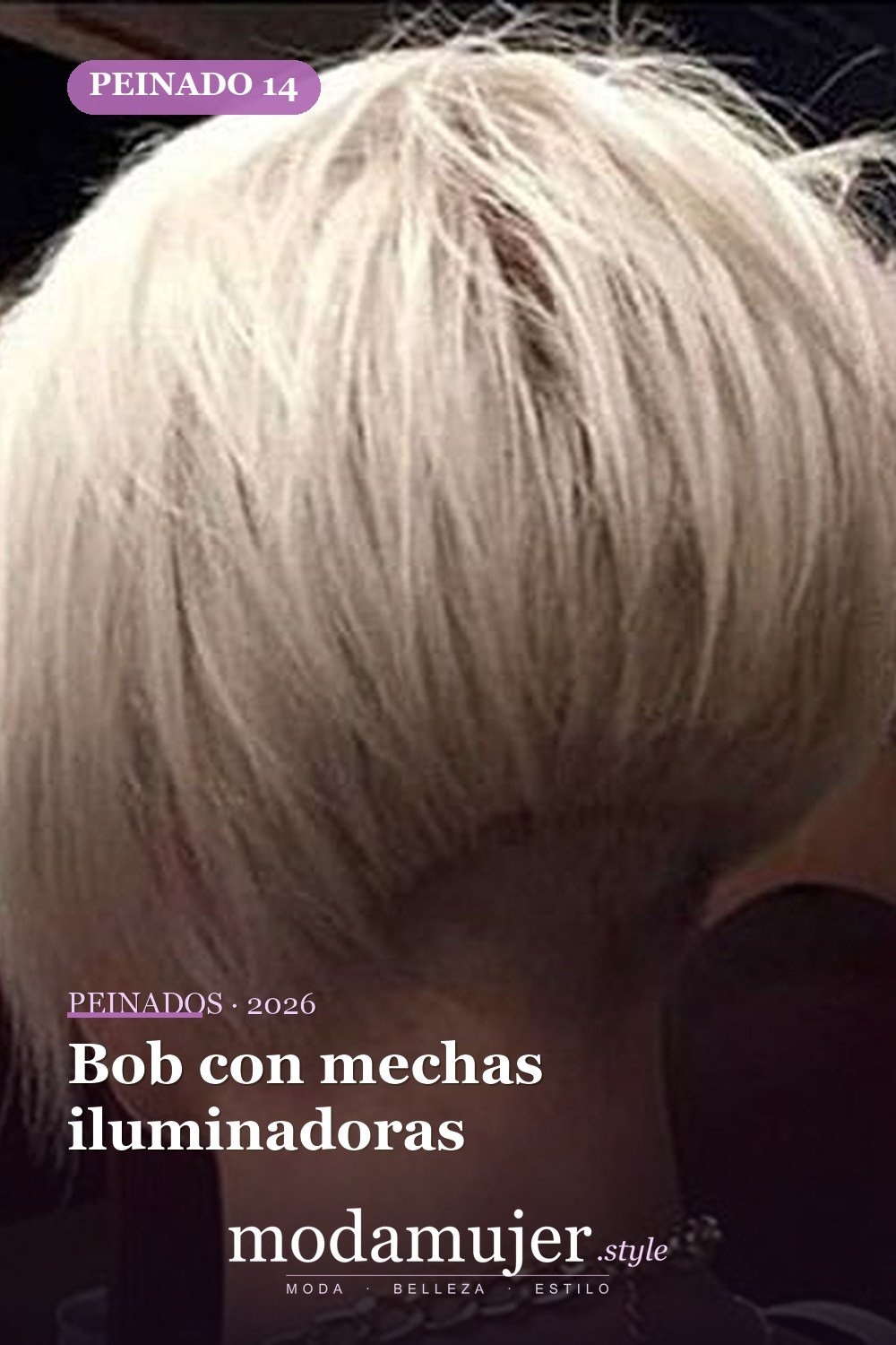 Bob con mechas iluminadoras — 20 cortes de pelo cortos Bob para mujeres