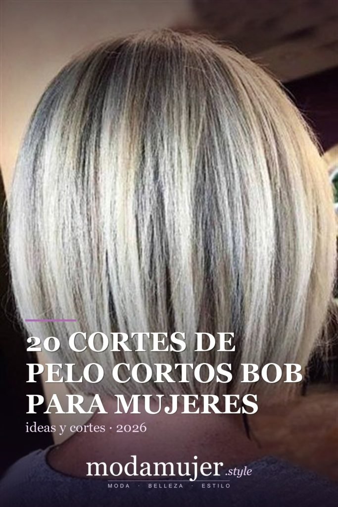 20 cortes de pelo cortos Bob para mujeres - ModaMujer