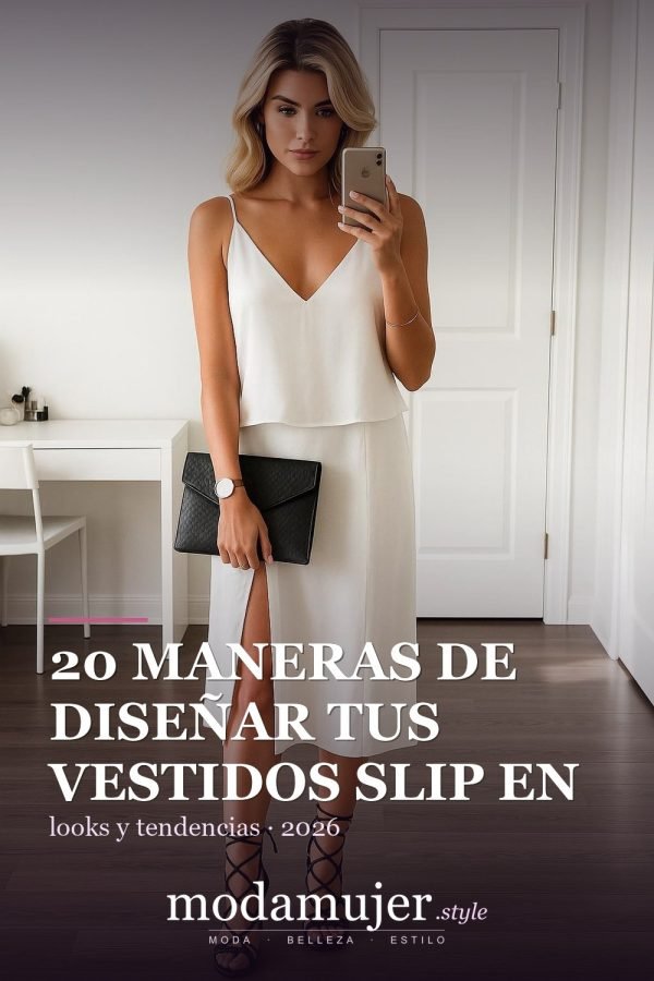 20 maneras de diseñar tus vestidos slip en 2026