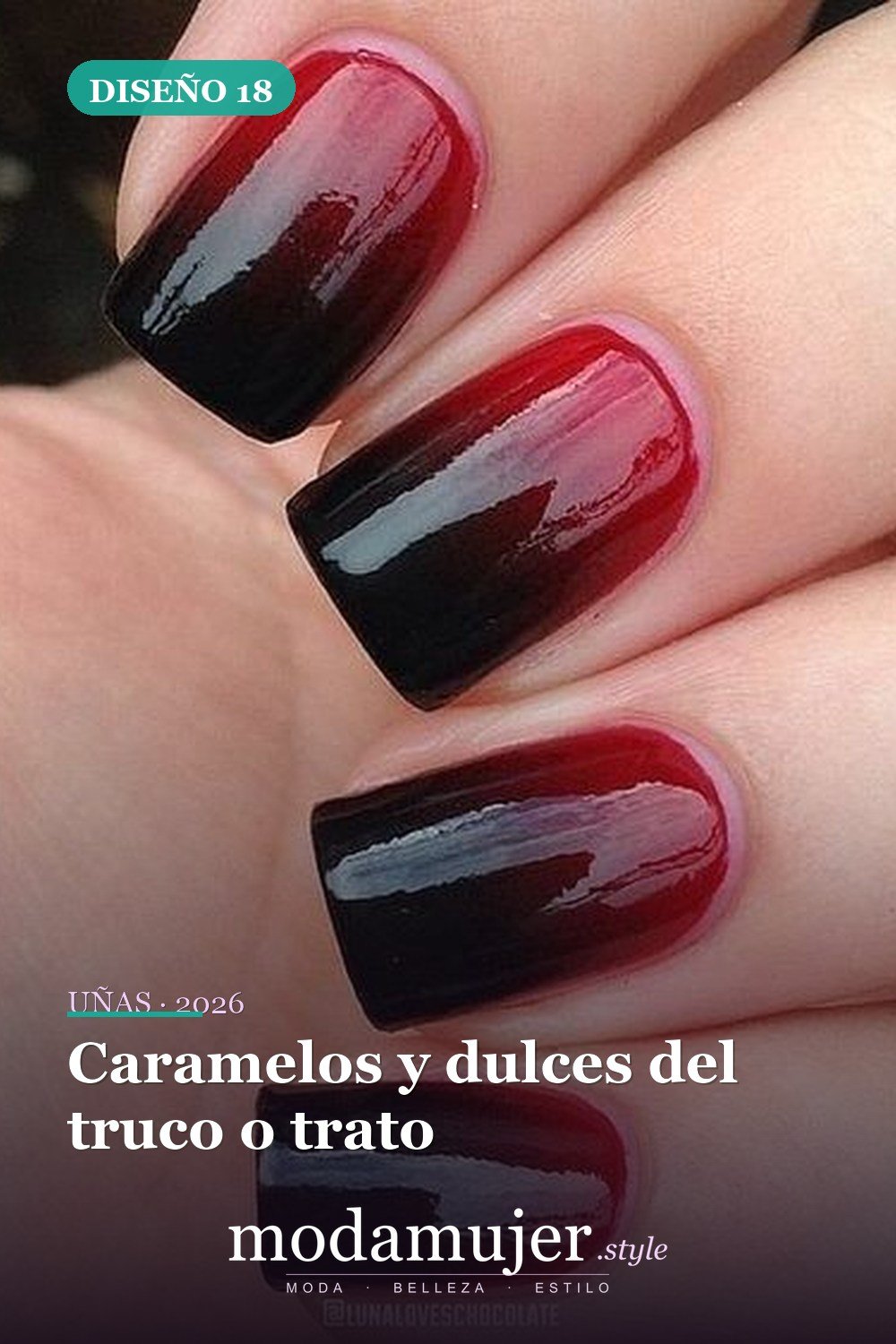 Caramelos y dulces del truco o trato — 20 tips de arte de uñas de Halloween fáciles y geniales