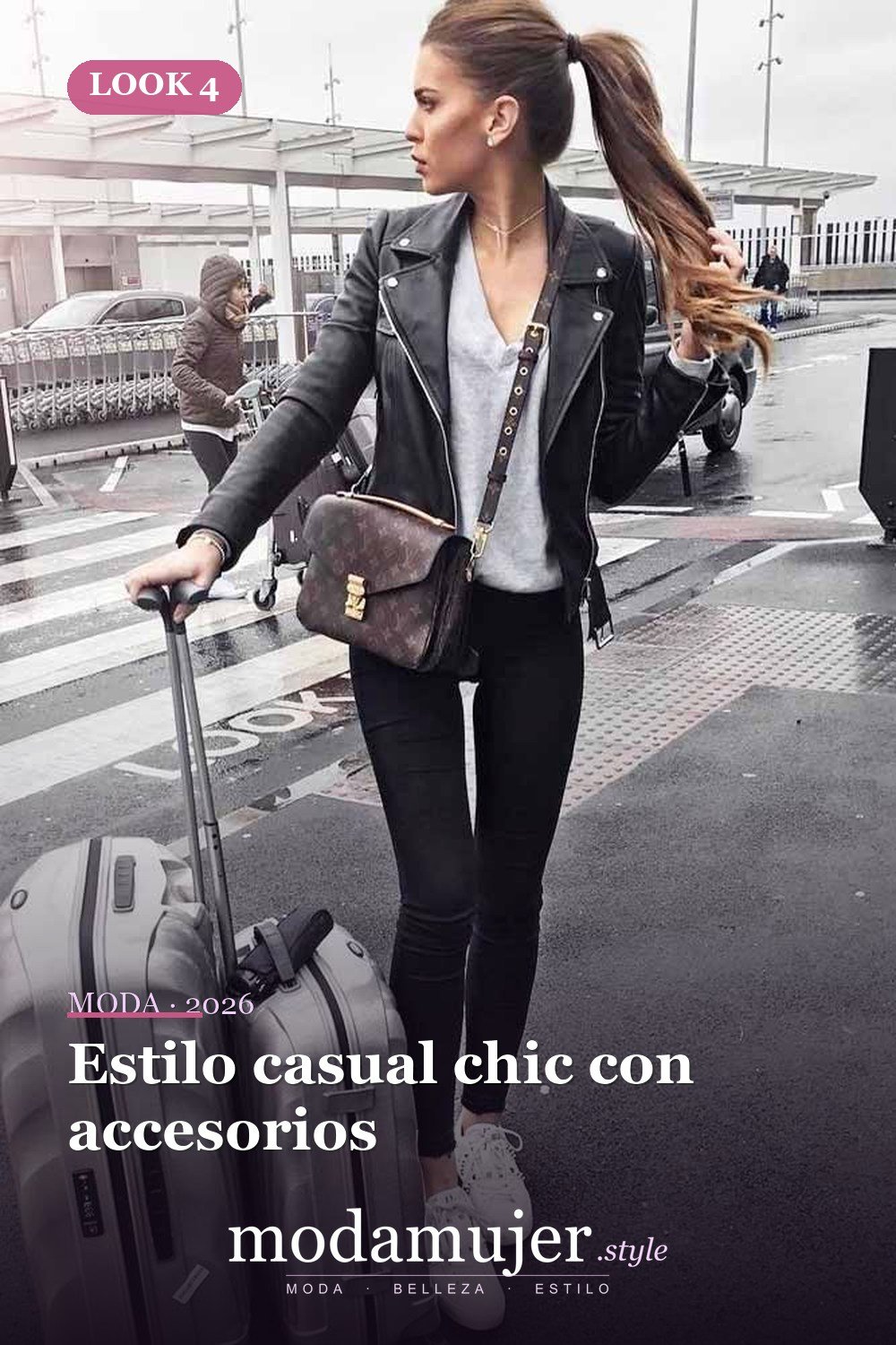 Estilo casual chic con accesorios — 21 ideas de trajes de viaje de otoño para chicas que siempre están en movimiento