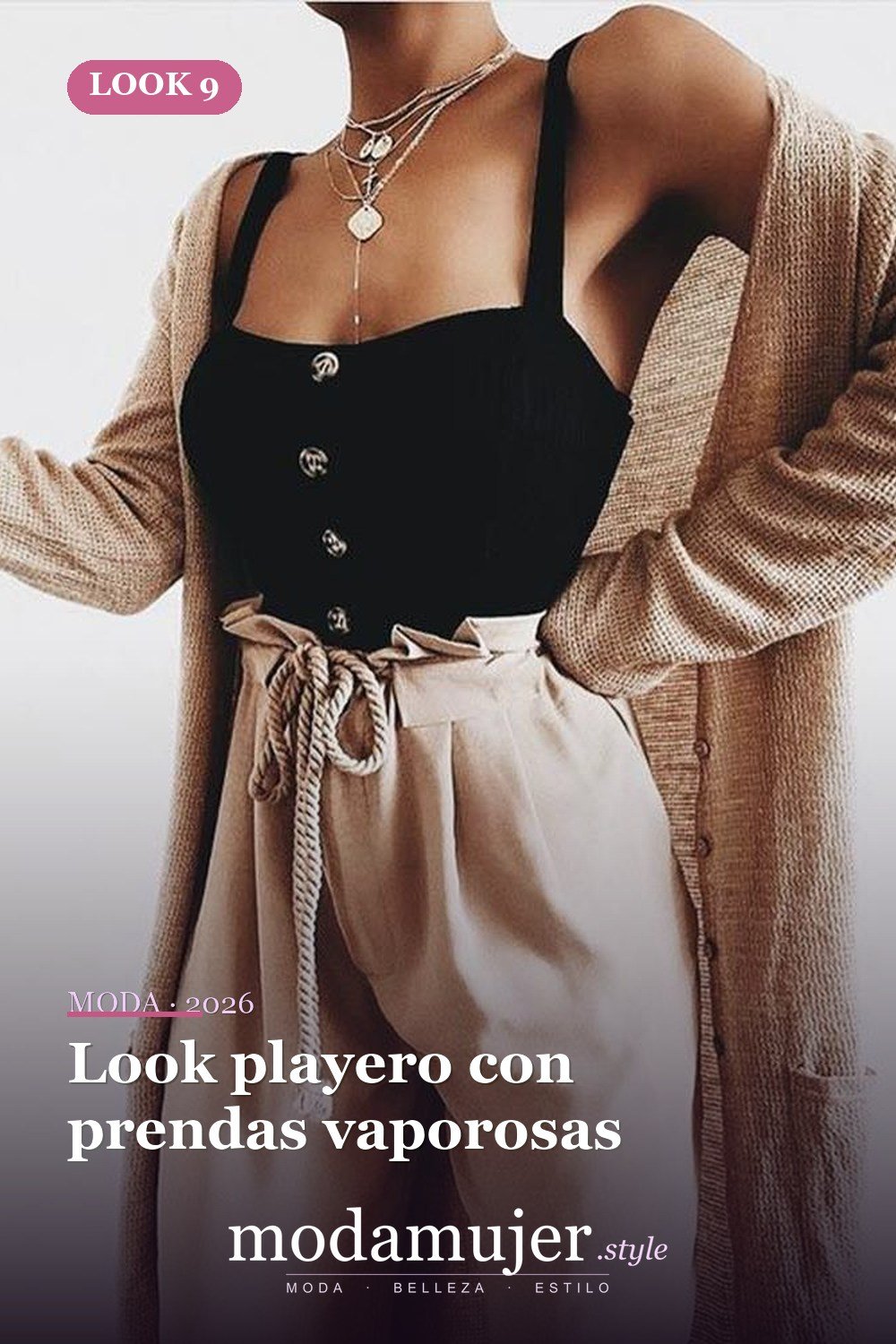 Look playero con prendas vaporosas — 21 conjuntos de moda de verano con encanto para mujeres