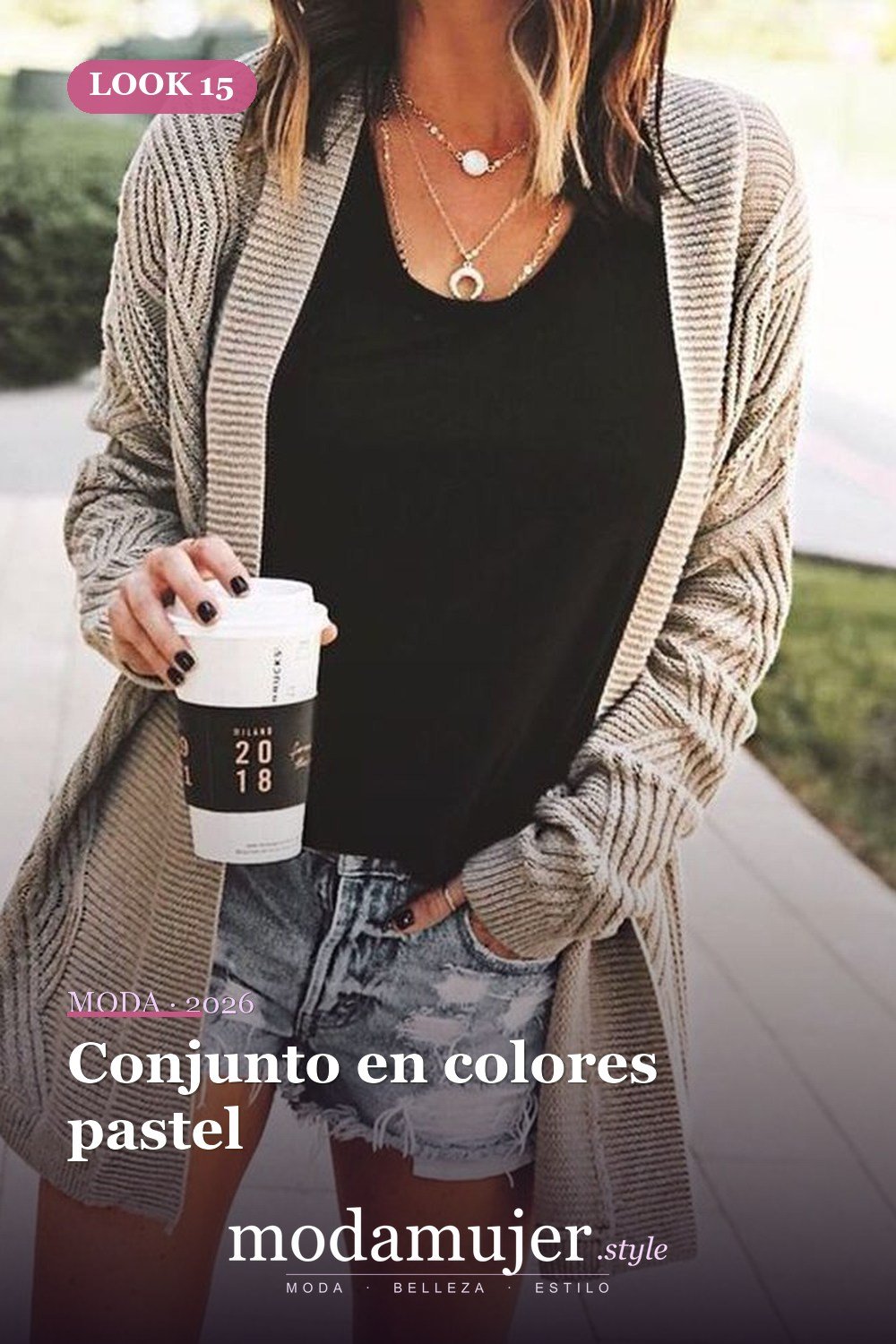 Conjunto en colores pastel — 21 conjuntos de moda de verano con encanto para mujeres