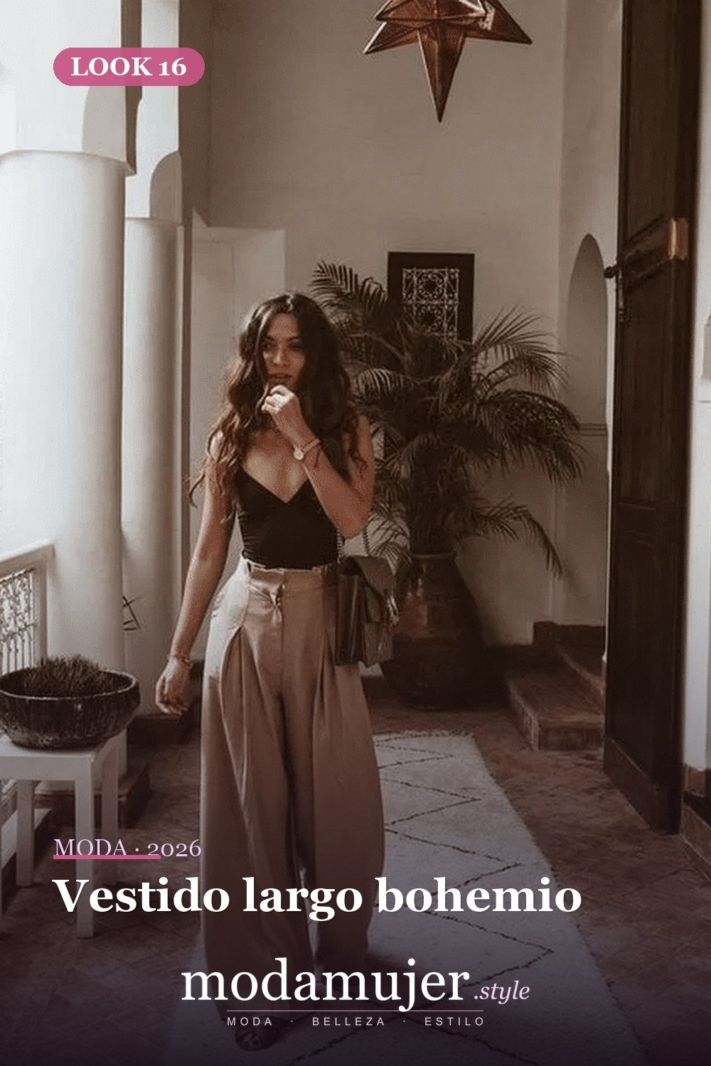 Vestido largo bohemio — 21 conjuntos de moda de verano con encanto para mujeres