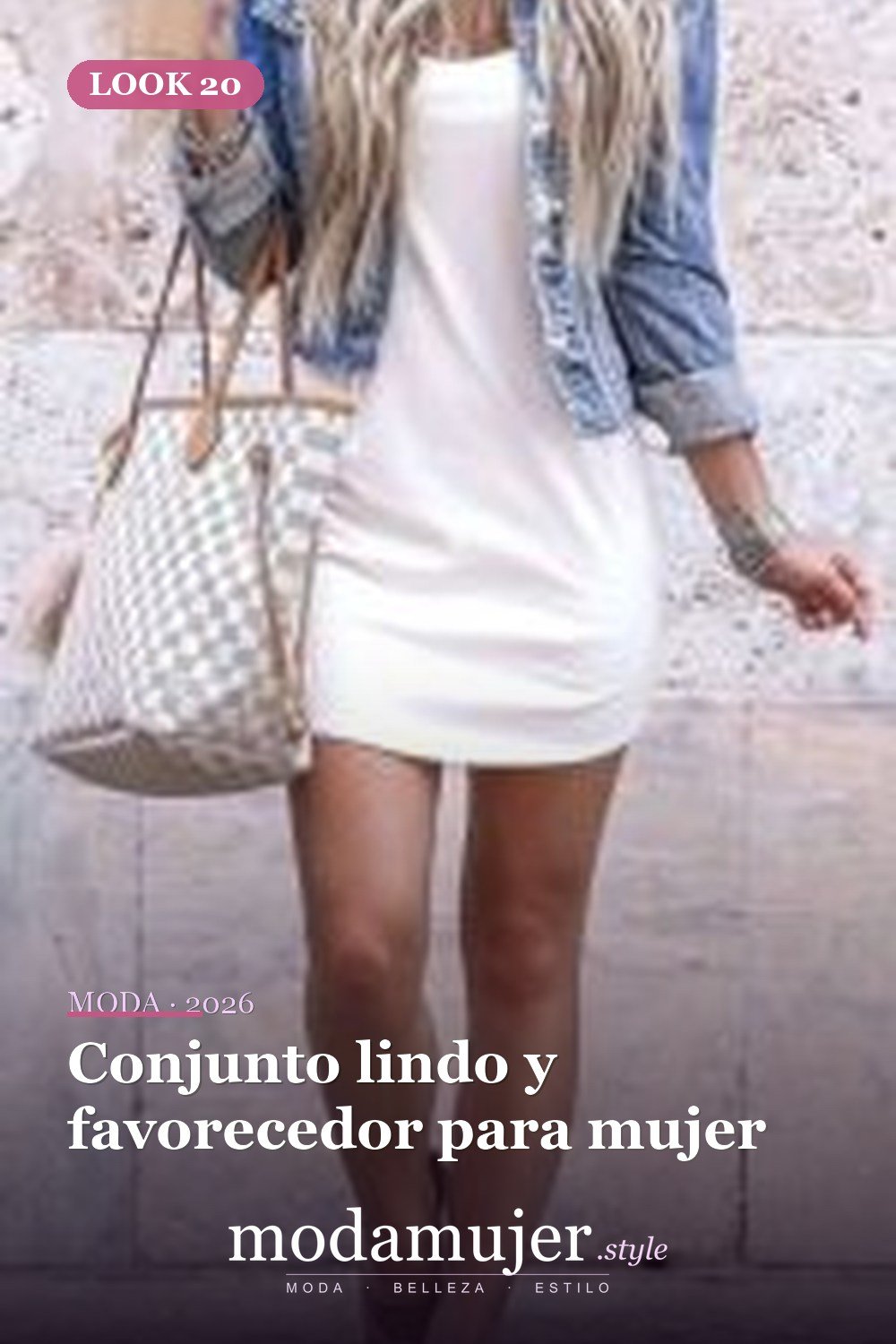 Conjunto lindo y favorecedor para mujer — 21 conjuntos de moda de verano con encanto para mujeres
