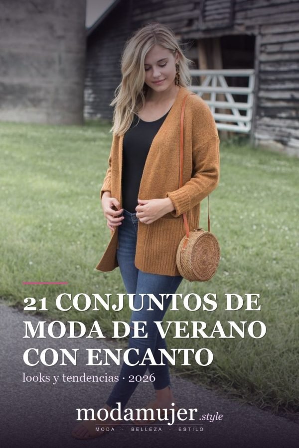 21 conjuntos de moda de verano con encanto para mujeres