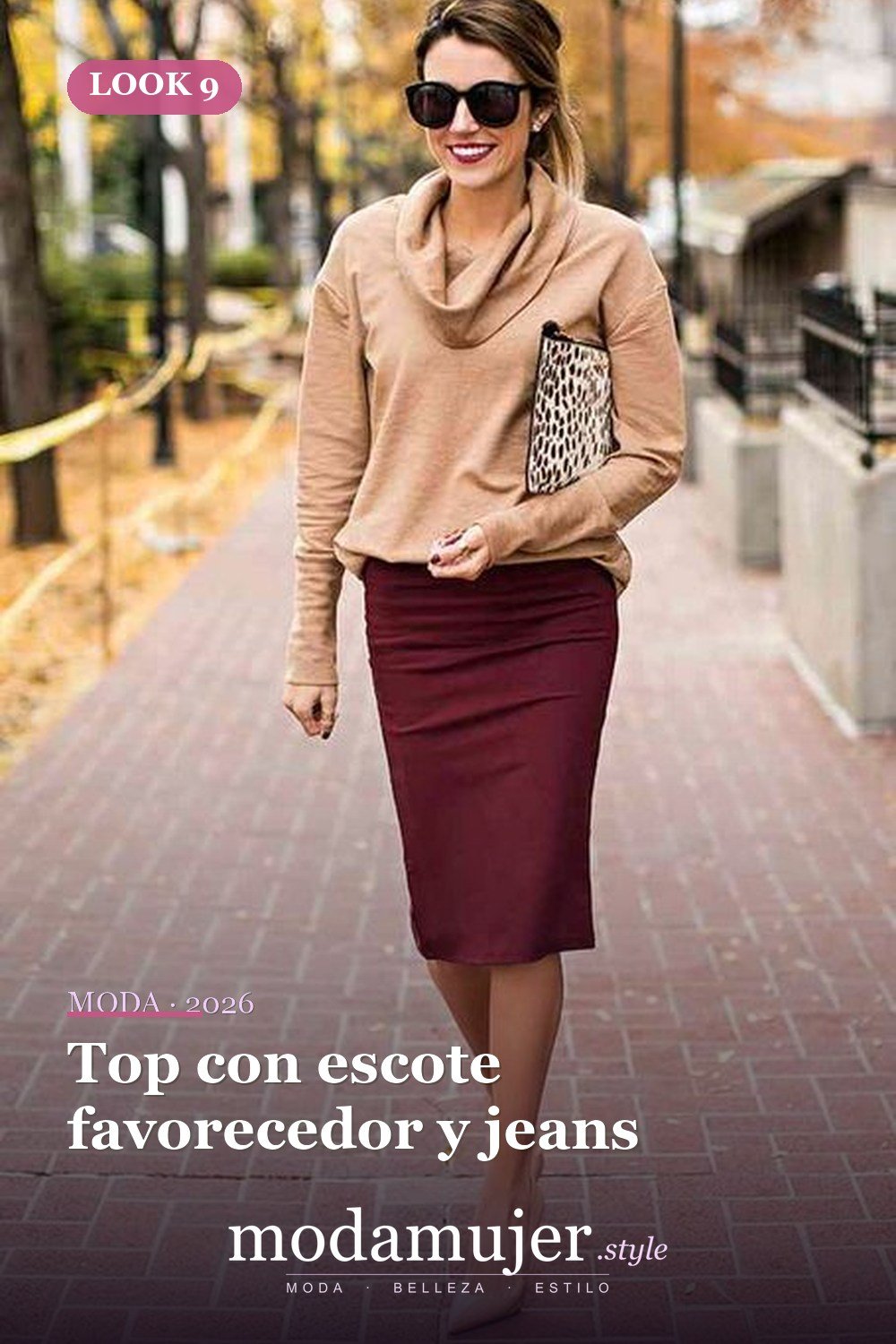 Top con escote favorecedor y jeans — 21 ideas de outfits para una fiesta en casa en 2026