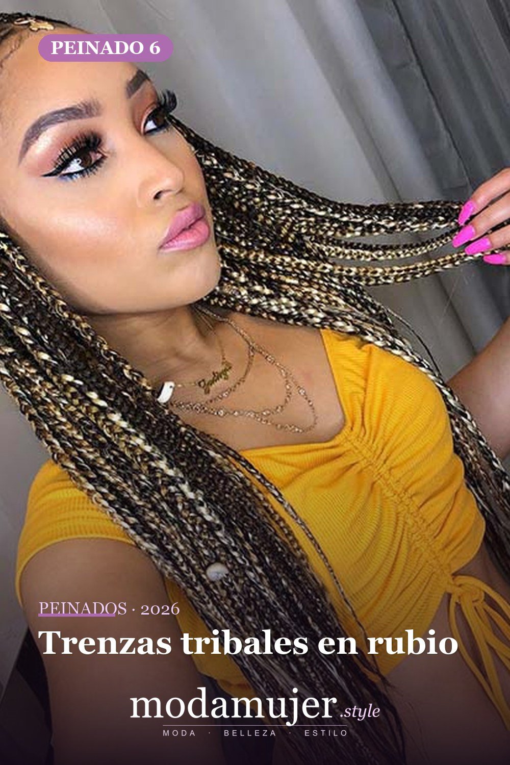 Trenzas tribales en rubio — 23 Badass Tribal Trenzas Peinados para probar
