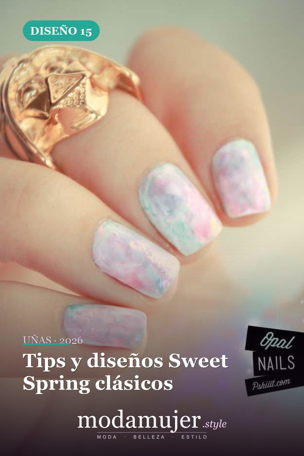 Tips y diseños Sweet Spring clásicos — 23 tips y diseños de uñas primaverales para niñas