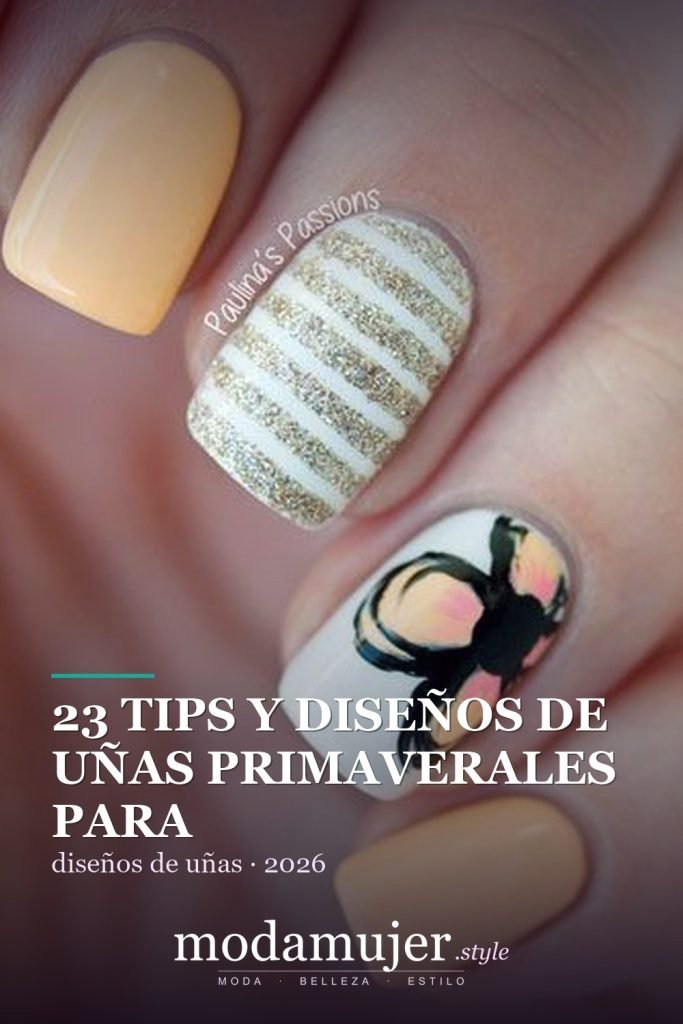 23 tips y diseños de uñas primaverales para niñas - ModaMujer
