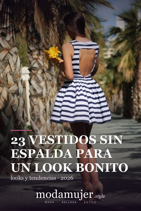 23 vestidos sin espalda para un look bonito