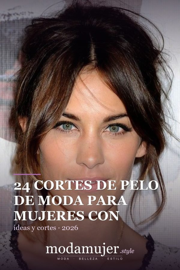 24 cortes de pelo de moda para mujeres con flequillo para probar