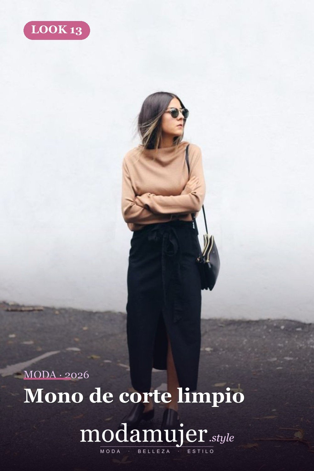 Mono de corte limpio — 24 ideas de outfits minimalistas para lucir elegante en 2026