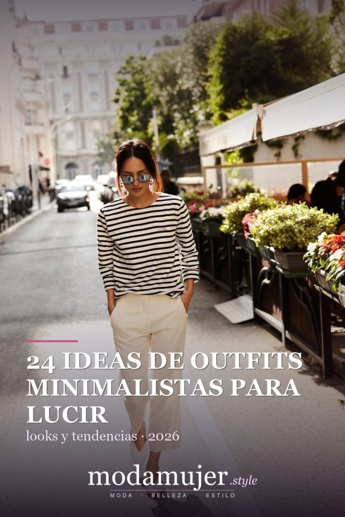 24 ideas de outfits minimalistas para lucir elegante en 2026 - ModaMujer