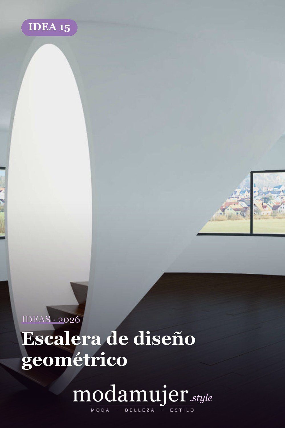 Escalera de diseño geométrico — 25 diseños de escaleras que son simplemente espectaculares