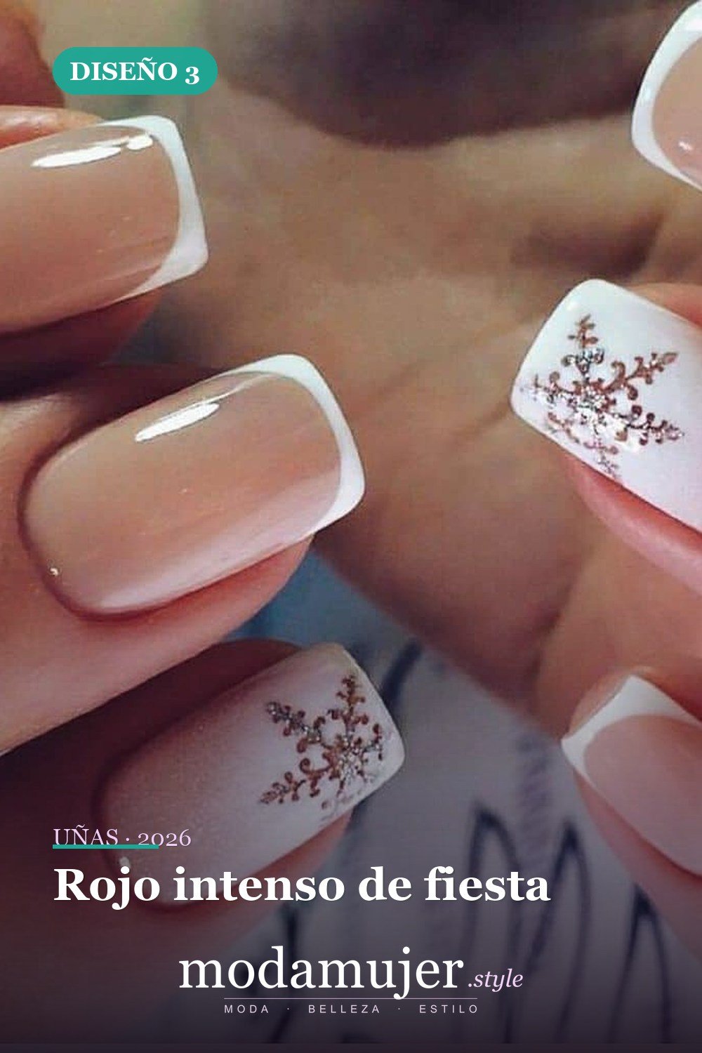 Rojo intenso de fiesta — 25 impresionantes uñas de invierno para iluminarte