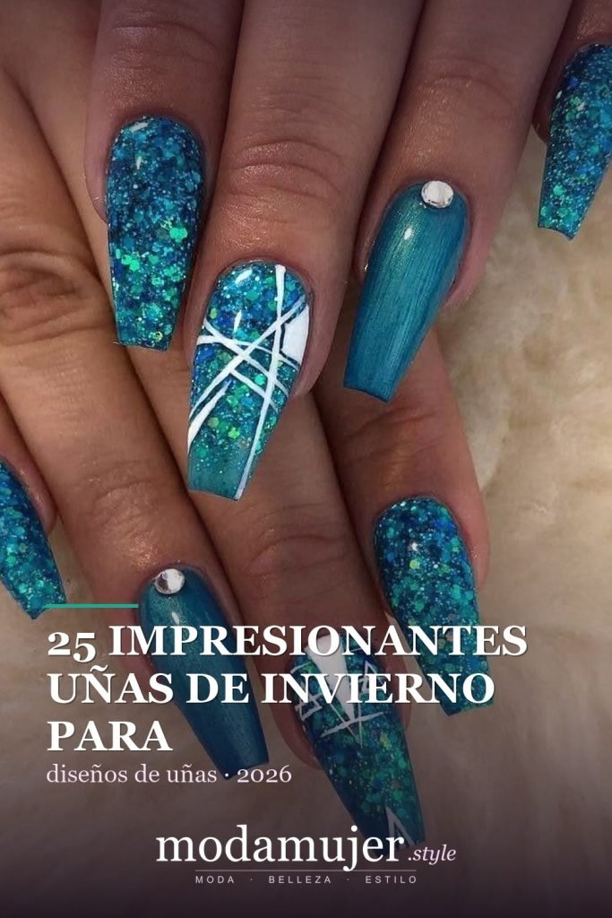 25 impresionantes uñas de invierno para iluminarte - ModaMujer