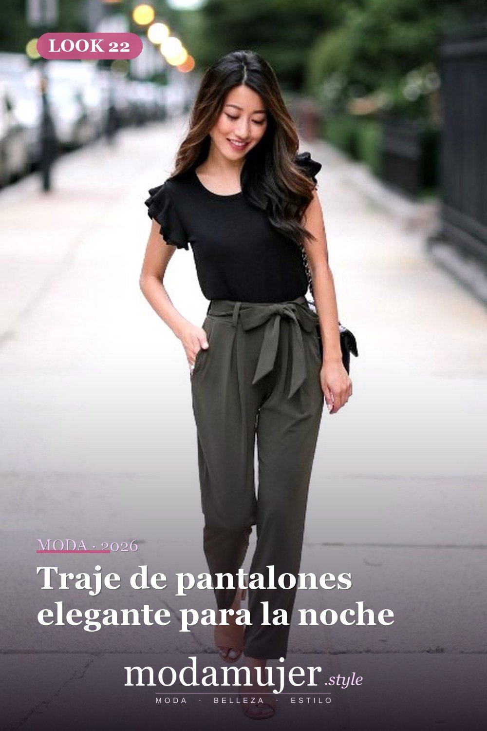 Traje de pantalones elegante para la noche — 25 mejores ideas lindas de trajes de pantalones de verano