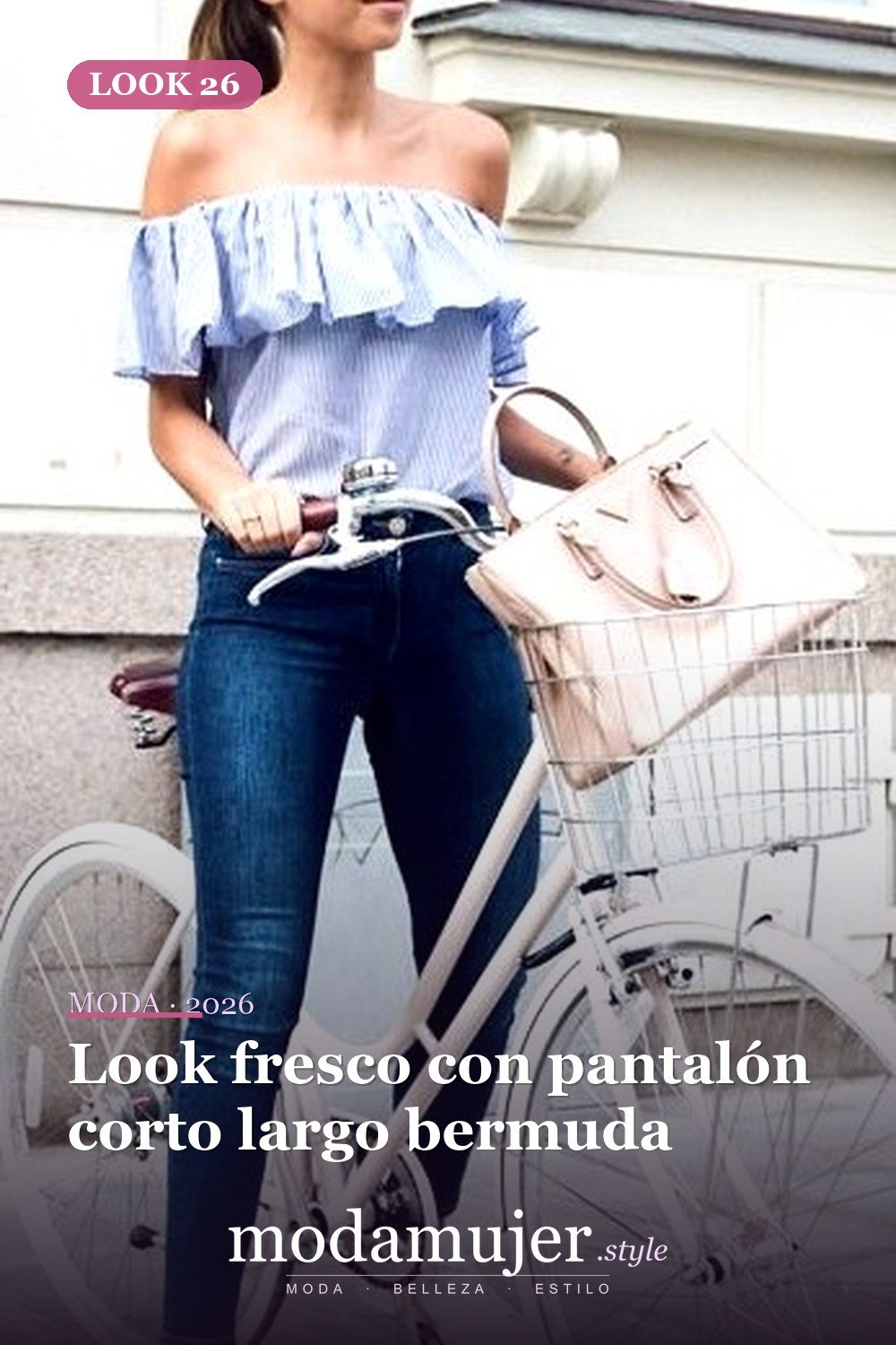 Look fresco con pantalón corto largo bermuda — 25 mejores ideas lindas de trajes de pantalones de verano