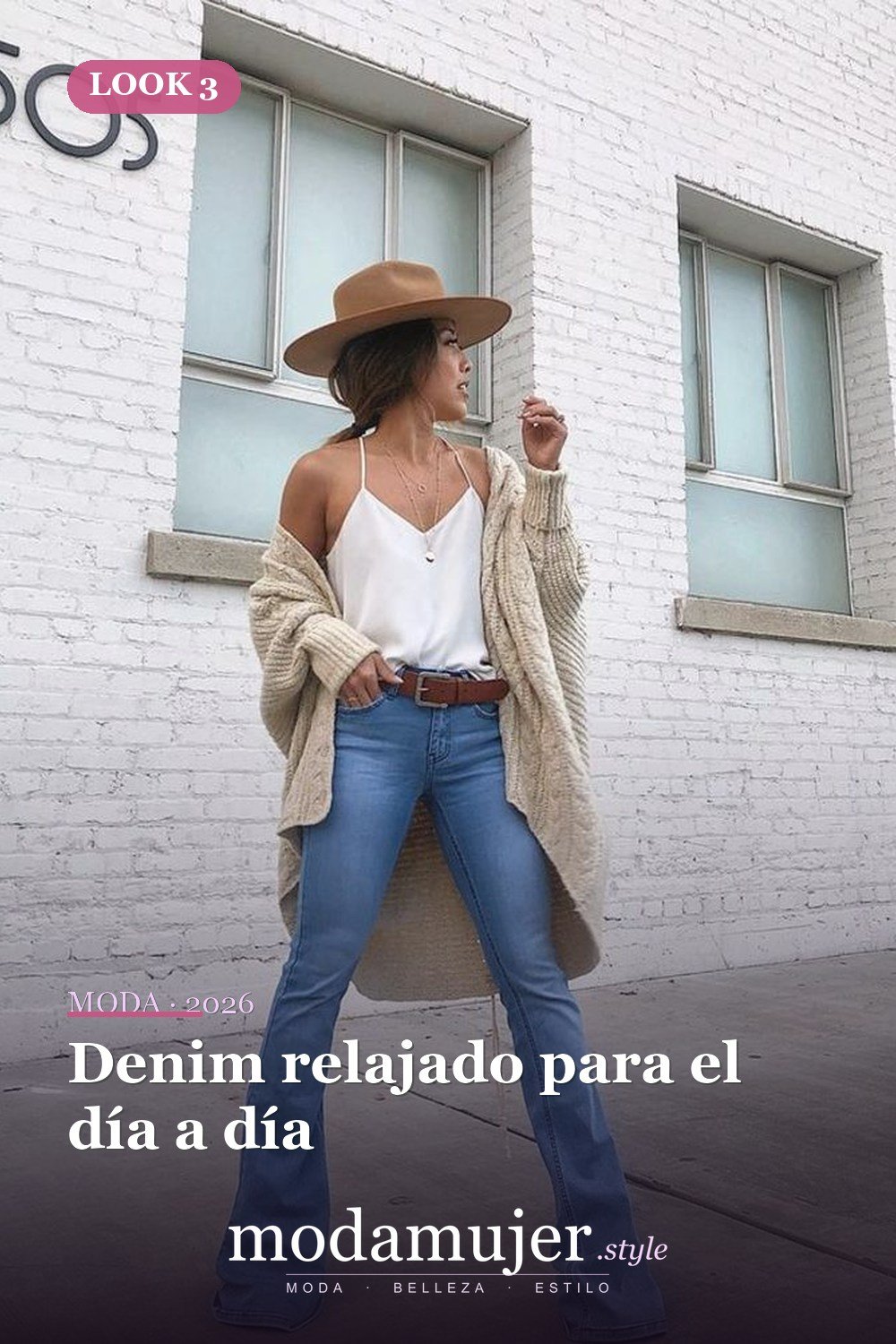 Denim relajado para el día a día — 28 conjuntos de moda casual de primavera con jeans