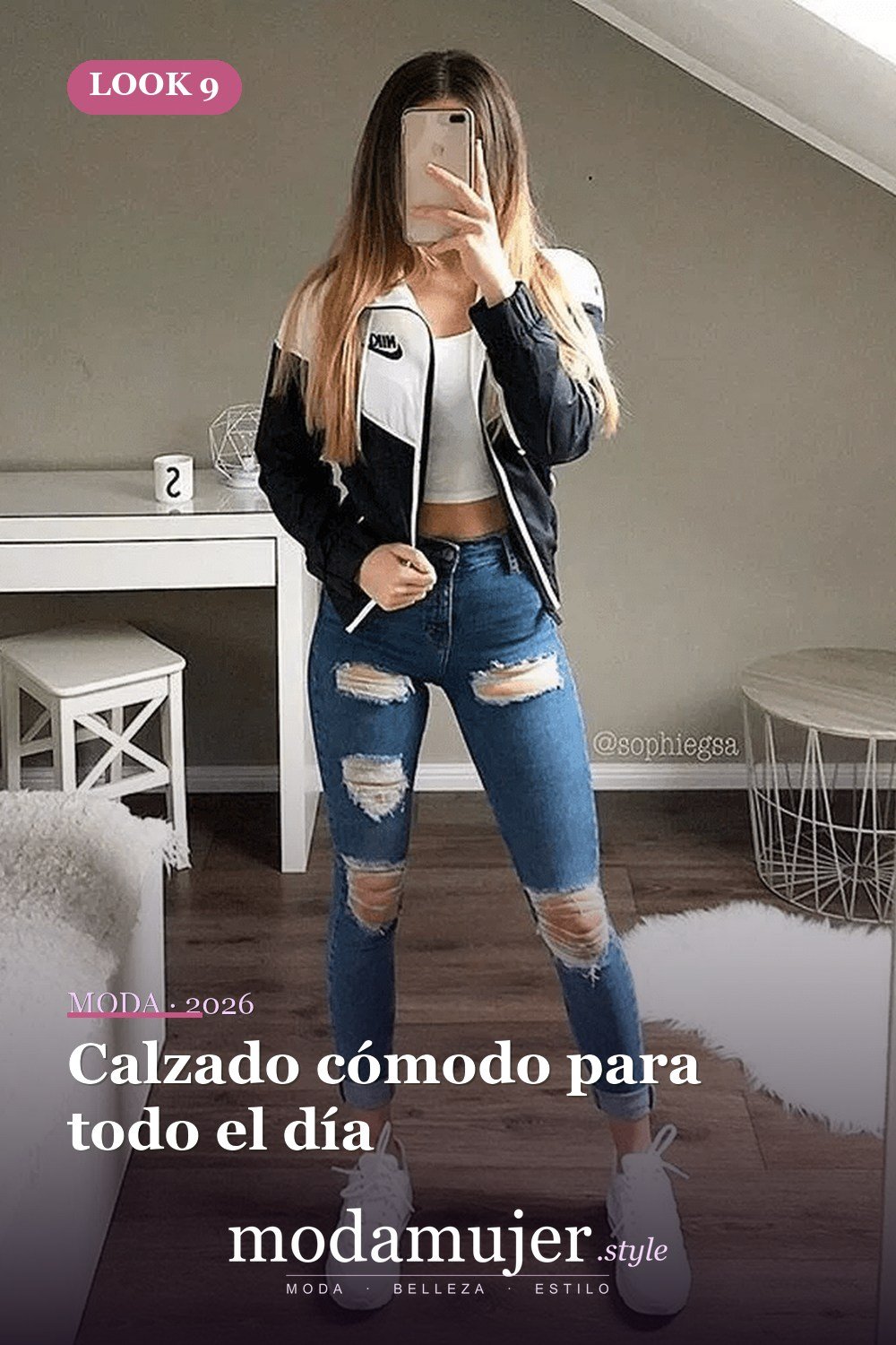 Calzado cómodo para todo el día — 28 conjuntos de moda casual de primavera con jeans