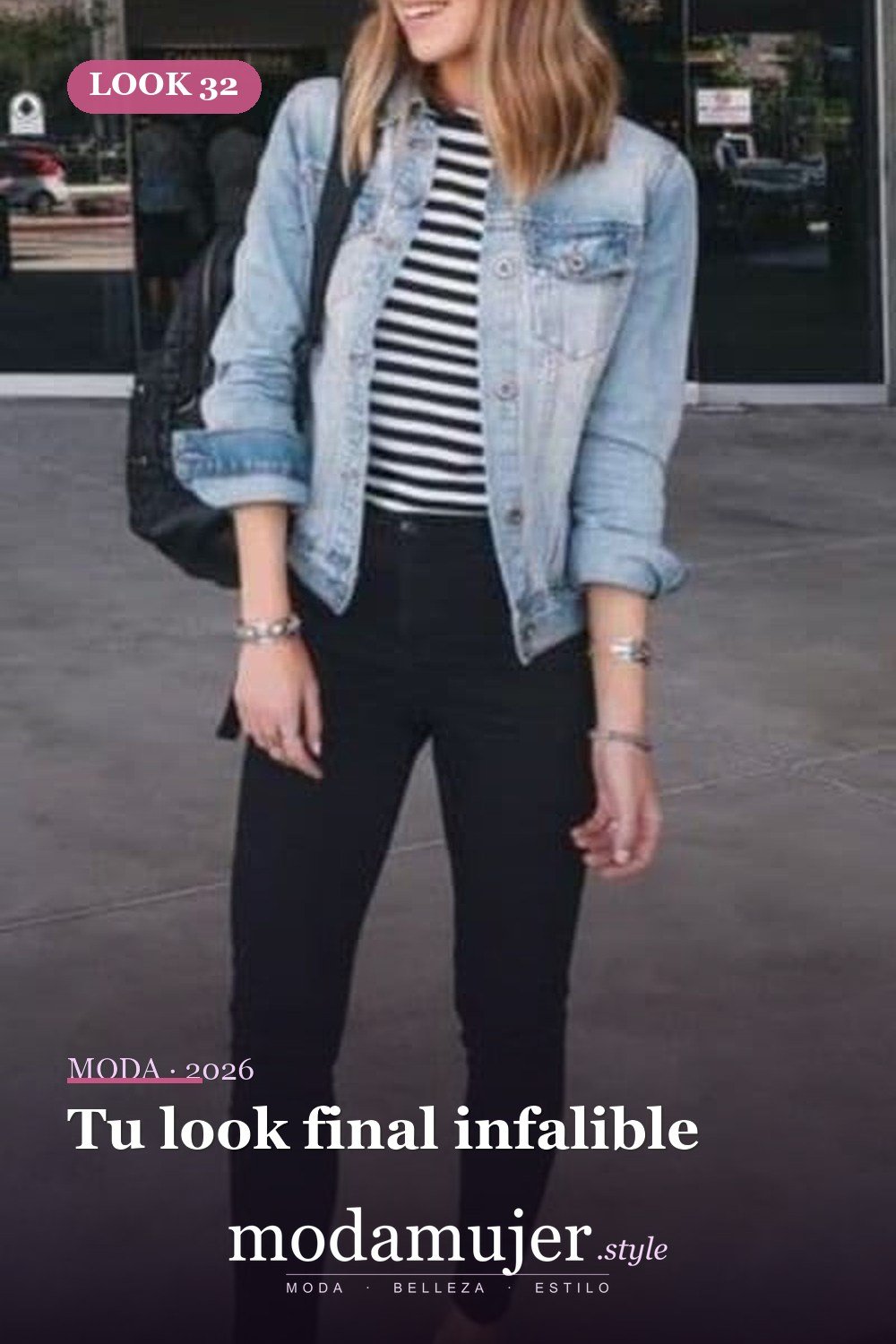 Tu look final infalible — 28 conjuntos de moda casual de primavera con jeans
