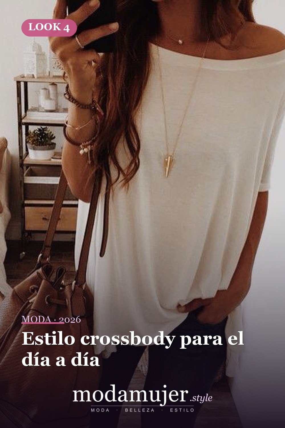 Estilo crossbody para el día a día — 29 ideas de atuendos de bolsos tipo cubo que toda chica debe probar