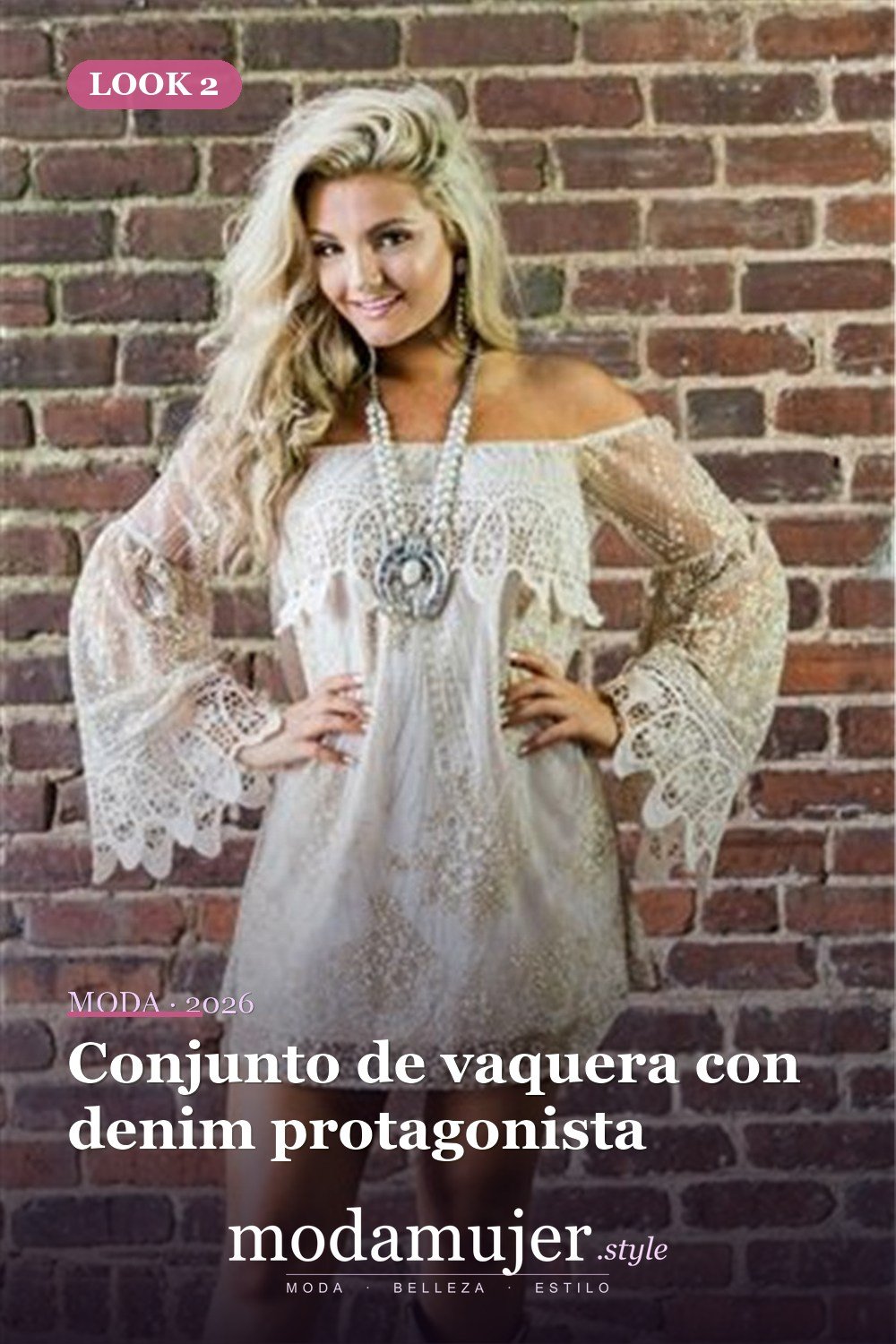 Conjunto de vaquera con denim protagonista — 29 vestidos de vaquera: ideas para probar