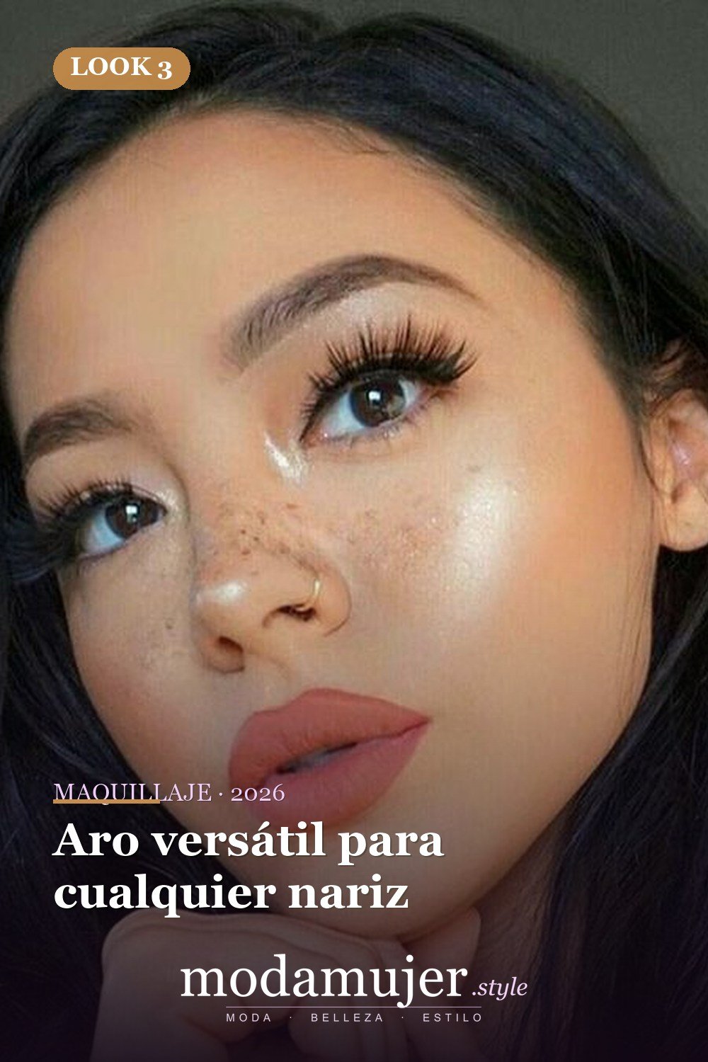 Aro versátil para cualquier nariz — 3 tendencias actuales de perforación y 15 ejemplos