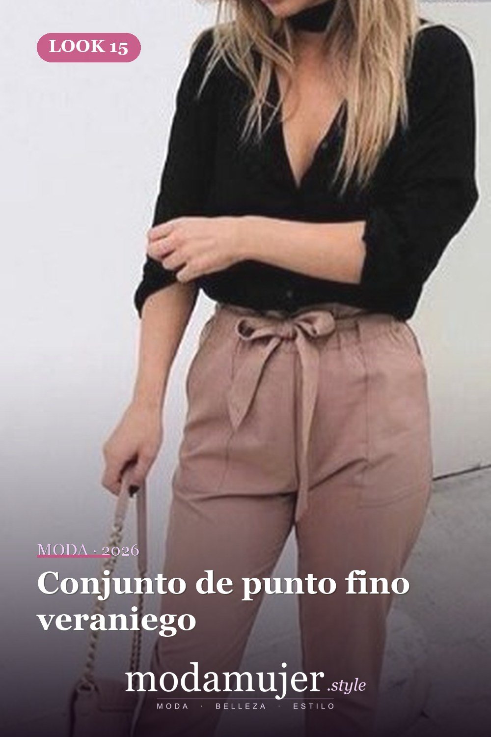 Conjunto de punto fino veraniego — 30 conjuntos de trabajo informal para el verano para probar este año