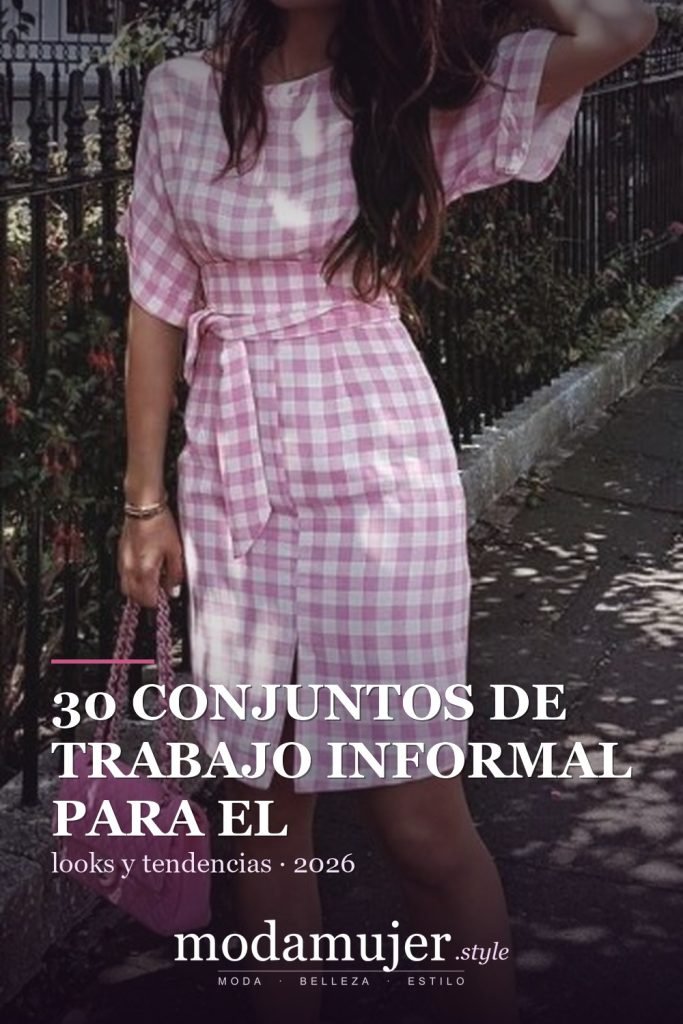 30 conjuntos de trabajo informal para el verano para probar este año - ModaMujer