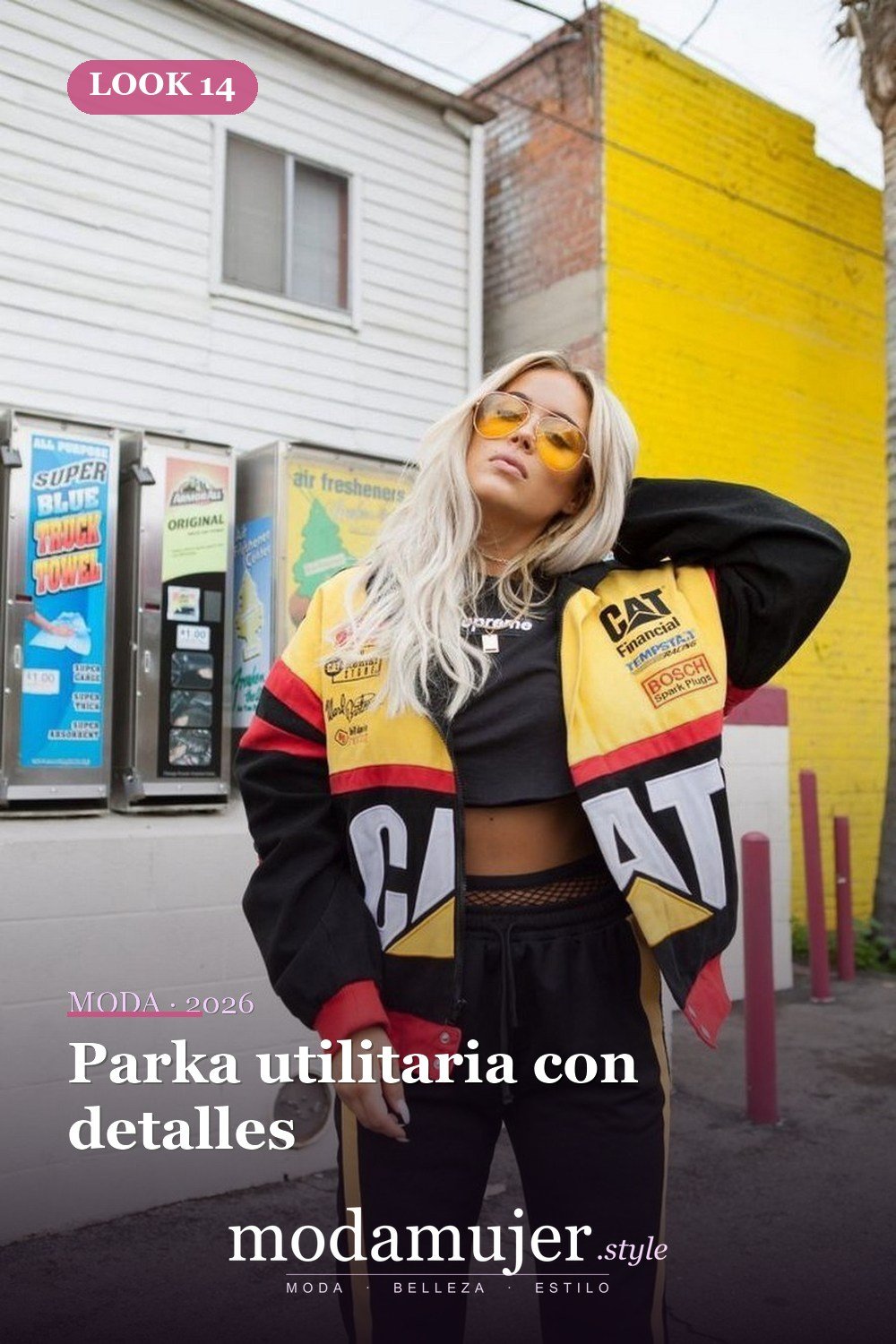 Parka utilitaria con detalles — 30 ideas de moda urbana de invierno para mujer en 2026