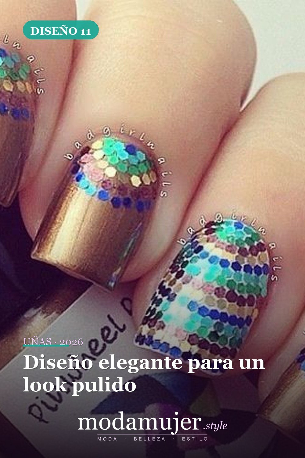 Diseño elegante para un look pulido — 30 ideas de nail art fáciles para 2026: diseños de uñas para principiantes